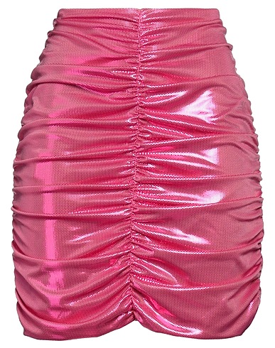 GAëLLE Paris Mini skirt Fuchsia 95% Polyester, 5% Elastane