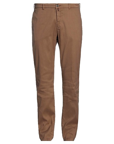 4/10 FOUR.TEN INDUSTRY Chinos Braun 67% Baumwolle, 32% Leinen, 1% Elastan