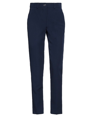 KOCCA Casual trouser Navy blue 91% Polyester, 9% Elastane