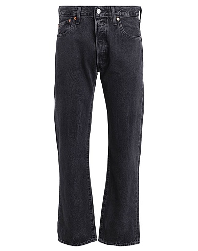 LEVI'S Denim trousers 501® LEVIS®ORIGINAL FIT BLACKS
 Black 100% Cotton