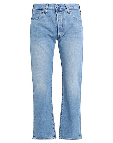 LEVI'S Pantalones vaqueros 501® LEVIS®ORIGINAL FIT MED INDIGO - WORN IN
 Azul marino 100% Algodón