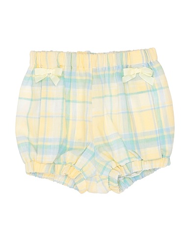 ALETTA Shorts & Bermuda Pastel yellow 100% Linen
