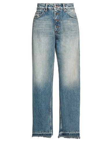 VICOLO Denim trousers Blue 100% Cotton