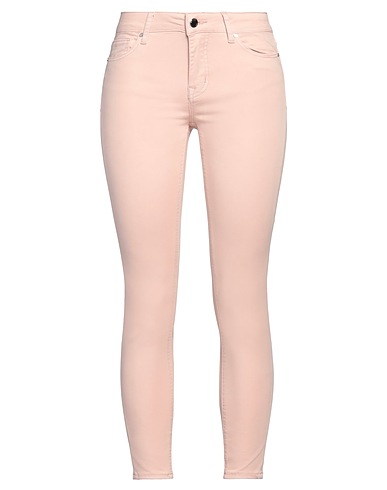 MET JEANS Denim pants Pink 85% Cotton, 12% Polyester, 3% Elastane