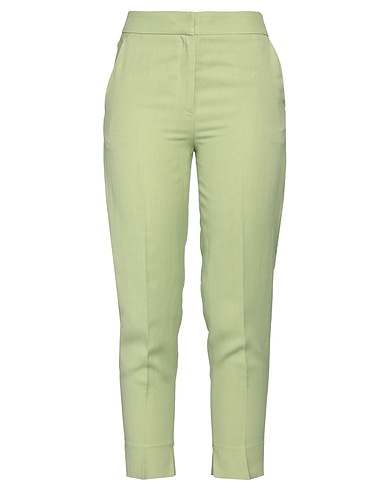 ANTONELLI Casual trouser Light green 73% Viscose, 27% Linen