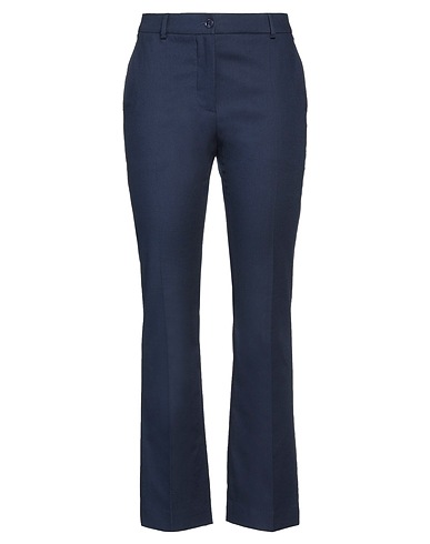 BOUTIQUE MOSCHINO Casual trouser Midnight blue 98% Cotton, 2% Elastane