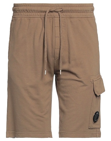 C.P. COMPANY Shorts & Bermudas Braun 100% Baumwolle