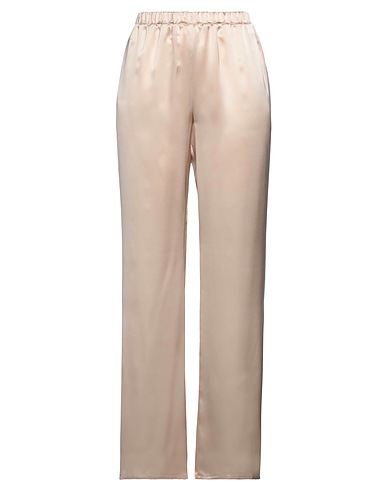 ANTONELLI Casual trouser Blush 100% Silk