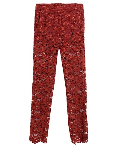 VICOLO Pantalone Marrone 100% Poliestere