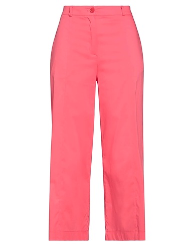 PATRIZIA PEPE Casual pants Coral 79% Cotton, 18% Polyamide, 3% Elastane