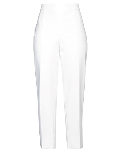 BOUTIQUE MOSCHINO Pantalone Bianco 96% Cotone, 4% Elastan