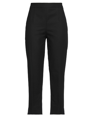BOUTIQUE MOSCHINO Casual pants Black 96% Cotton, 4% Elastane