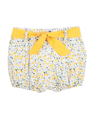 OPILILAI Shorts & Bermuda Giallo 100% Cotone