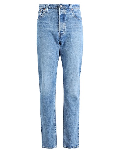 LEVI'S Jeans 501® JEANS FOR WOMEN LIGHT INDIGO - WORN IN
 Blau 99% Baumwolle, 1% Elastan
