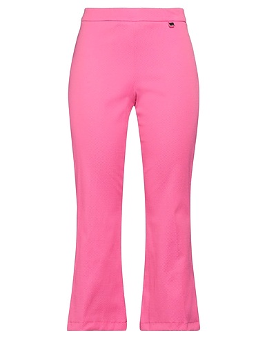 LUCKYLU  Milano Pantalone Fucsia 54% Cotone, 43% Poliestere, 3% Elastan