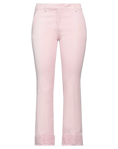 TRUE ROYAL Casual trouser Light pink 98% Cotton, 2% Elastane