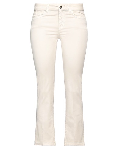FRACOMINA Casual trouser Beige 97% Cotton, 3% Elastane