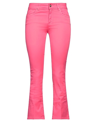 FRACOMINA Casual pants Fuchsia 97% Cotton, 3% Elastane