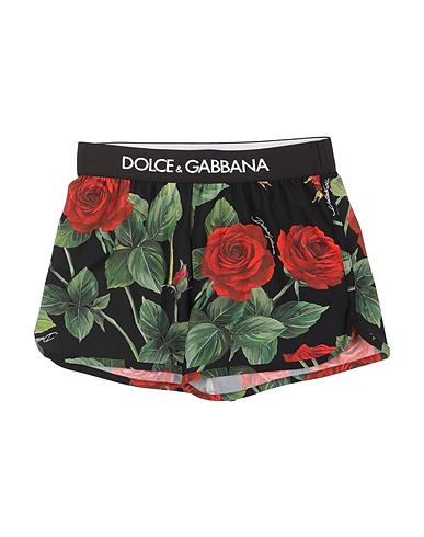 DOLCE&GABBANA Shorts & Bermuda Black 73% Polyamide, 27% Elastane, Polyester