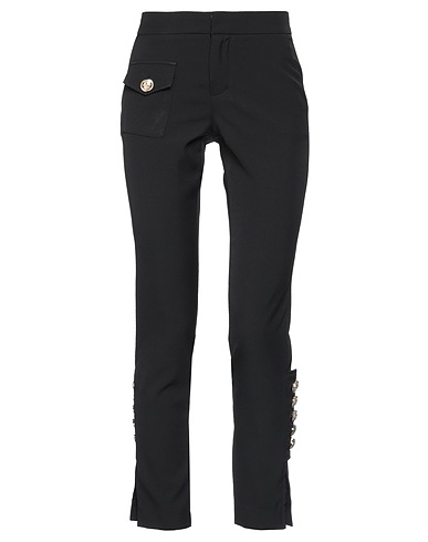 NO SECRETS Pantalone Nero 95% Poliestere, 5% Elastan