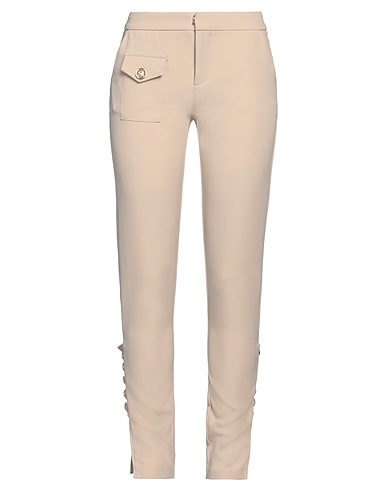 NO SECRETS Casual pants Beige 95% Polyester, 5% Elastane