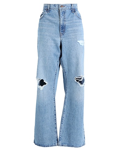 LEVI'S Bootcut Jeans BAGGY BOOT MED INDIGO - WORN IN
 Blue 100% Cotton