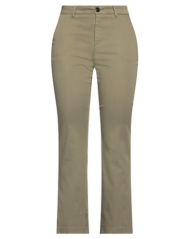 DEPARTMENT 5 Casual trouser Military green 97% Cotton, 3% Elastane