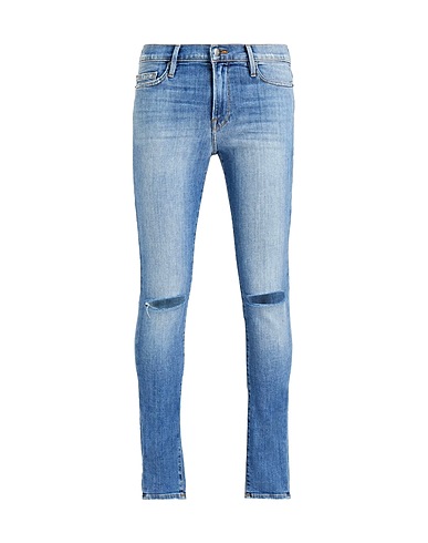 FRAME Pantaloni jeans Blu 93% Cotone, 6% Poliestere, 1% Elastan