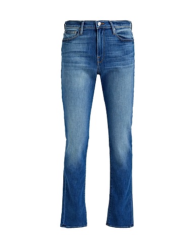 FRAME Denim trousers Blue 94% Cotton, 5% Polyester, 1% Elastane