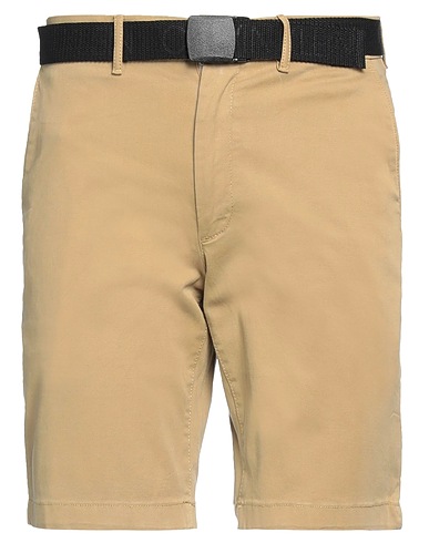 CALVIN KLEIN Shorts & Bermuda Khaki 97% Cotton, 3% Elastane