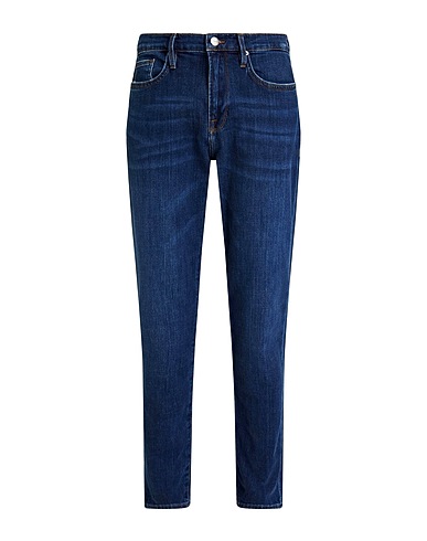 FRAME Denim trousers Blue 81% Cotton, 14% Recycled cotton, 4% Recycled polyester, 1% Elastane