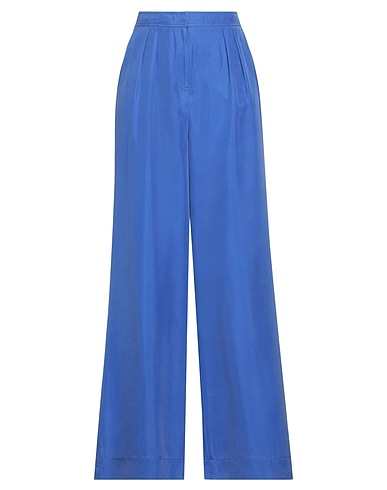 ALBERTA FERRETTI Casual trouser Purple 100% Silk