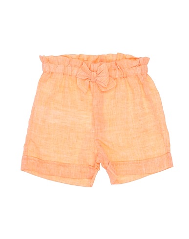 ALETTA Shorts & Bermuda Salmon pink 100% Linen