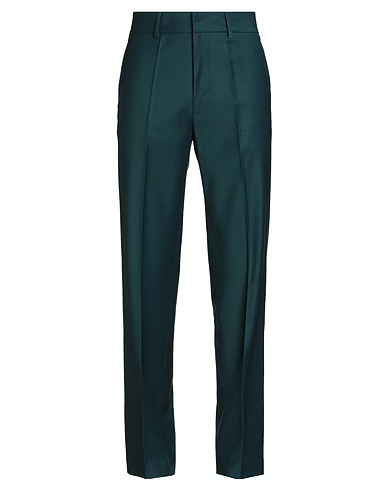 PATRIZIA PEPE Casual trouser Deep teal 53% Polyester, 43% Virgin Wool, 4% Elastane