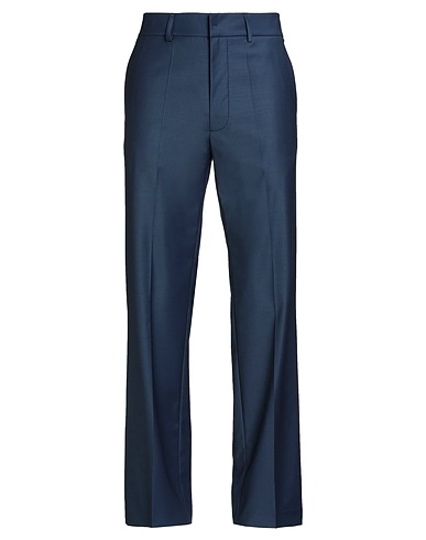 PATRIZIA PEPE Casual trouser Navy blue 53% Polyester, 43% Virgin Wool, 4% Elastane