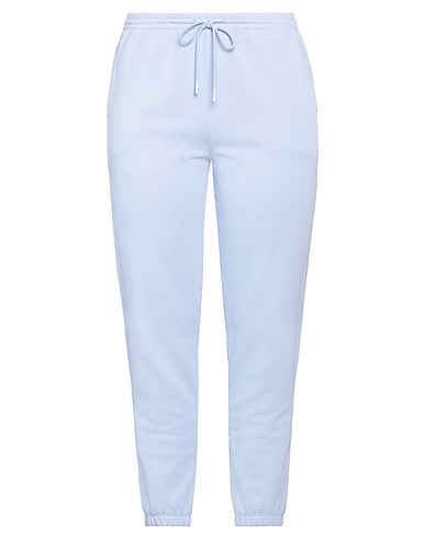 VINCE. Casual trouser Sky blue 100% Cotton