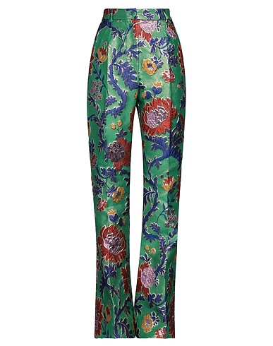 DOLCE&GABBANA Casual pants Green 67% Polyester, 17% Cotton, 16% Metallic Polyester