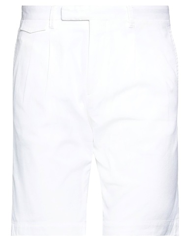 TREND CORNELIANI Shorts et Bermudas Blanc 98% Coton, 2% Élasthanne