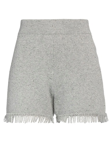 PINKO Shorts & Bermuda Grey 60% Wool, 20% Acrylic, 20% Polyester