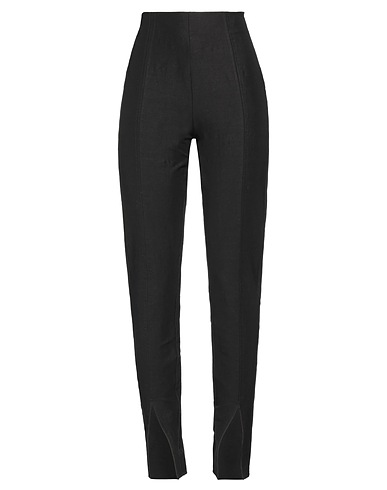 TOTEME Casual pants Black 65% Linen, 33% Viscose, 2% Elastane
