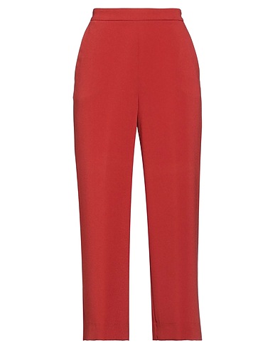 ROSSO35 Casual trouser Rust 79% Triacetate, 21% Polyester