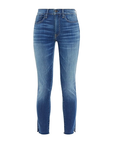 3x1 NYC Denim trousers Blue 93% Cotton, 5% Polyester, 2% Lycra®