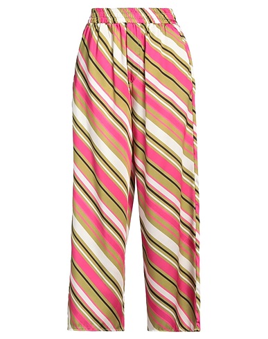 VICOLO パンツ ミリタリーグリーン アセテート 62% / レーヨン 38% / ポリエステル