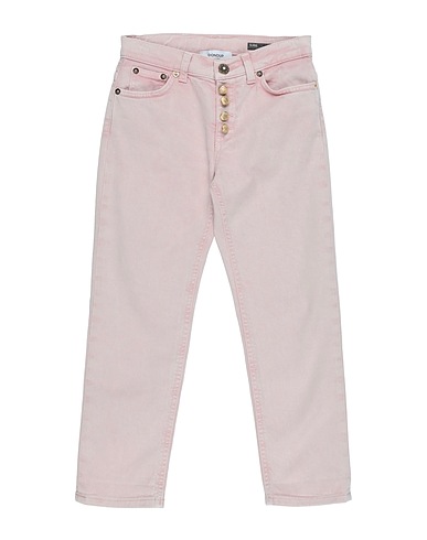 DONDUP Denim trousers Pink 98% Cotton, 2% Elastane