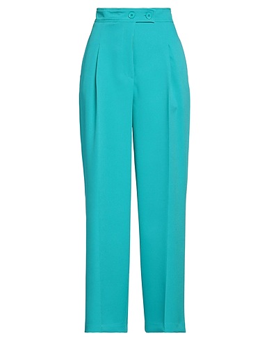 VICOLO Hosen Tūrkis 96% Polyester, 4% Elastan, Acetat, Viskose