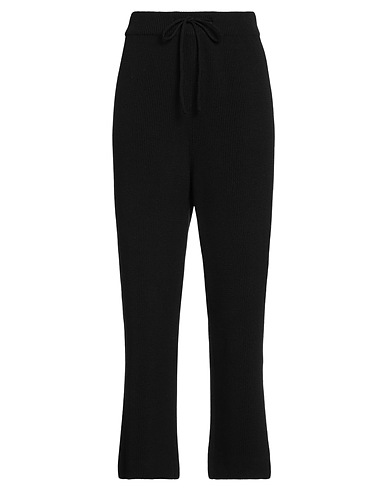 LE 17 SEPTEMBRE Casual trouser Black 100% Cotton