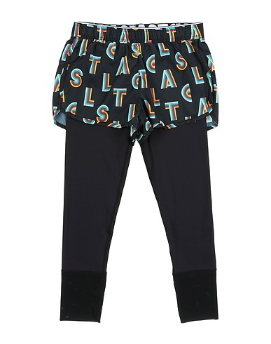 STELLA McCARTNEY KIDS Casual trouser Black 100% Polyester, Elastane, Polyamide
