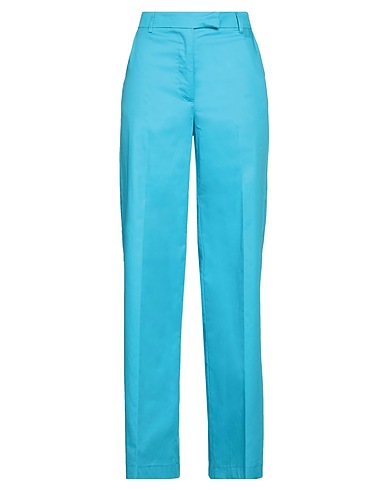 ICONA by KAOS Casual pants Azure 100% Cotton