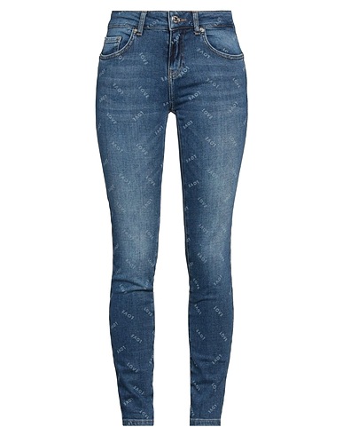 DENNY ROSE Denim trousers Blue 97% Cotton, 2% Polyester, 1% Elastane