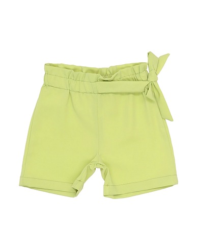 MEILISA BAI Shorts & Bermuda Light green 100% Polyester